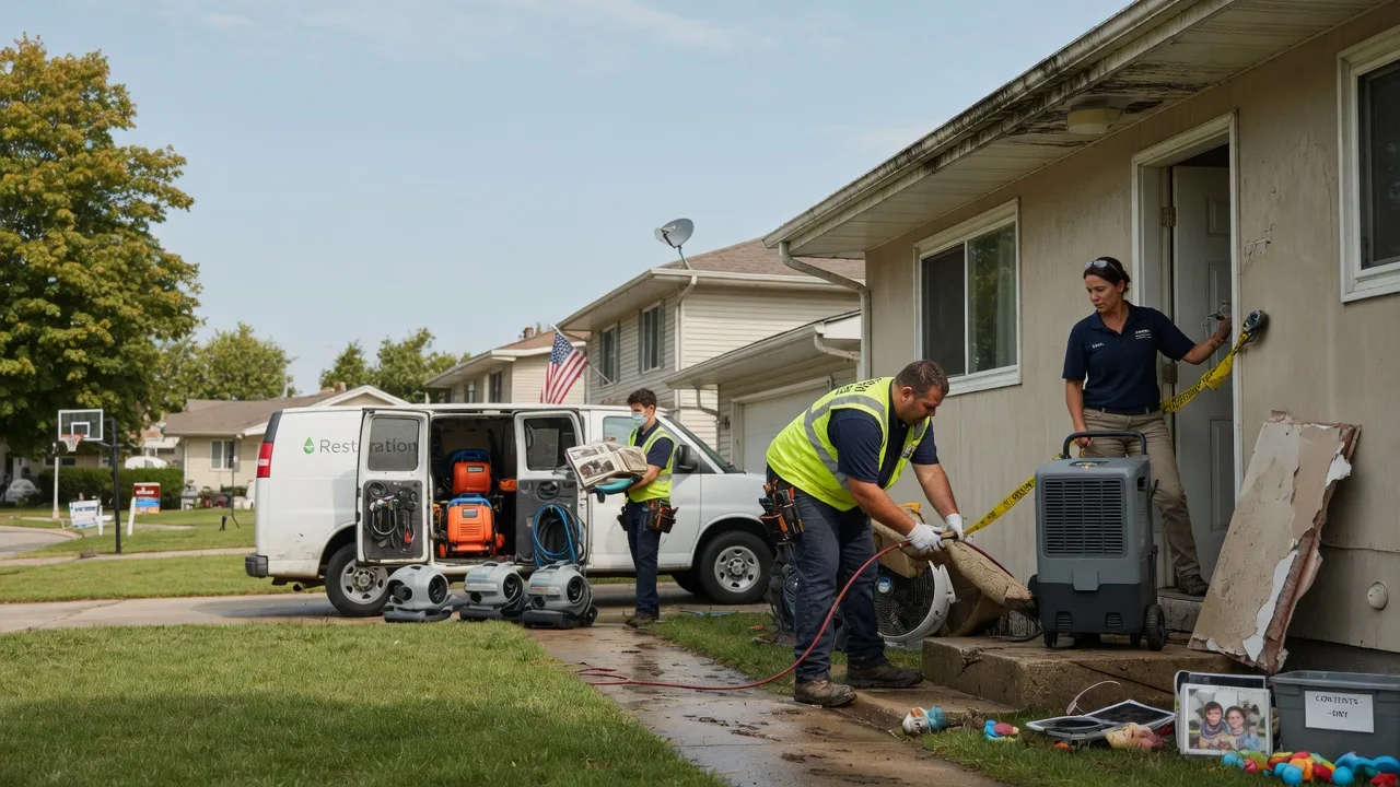 Water Damage Restoration in Miamitown, OH near me